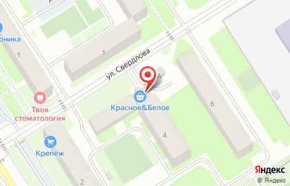 Красное & Белое в Ханты-Мансийске на карте