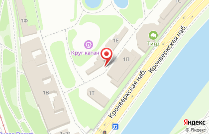 Ресторан "Александровский парк" на карте