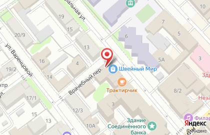 Магазин Швейный мир в Иваново на карте