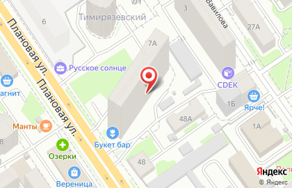 Новосибирск СтройМастер в Заельцовском районе на карте