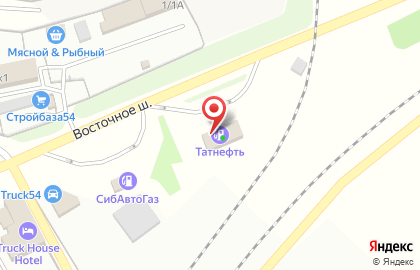 Автозаправочная станция Лукойл в Железнодорожном районе на карте