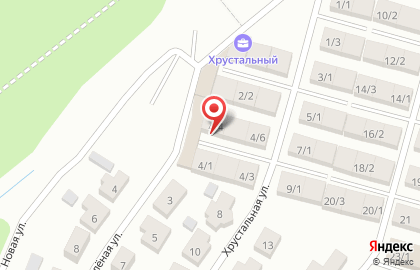 Хрустальный, ООО Перспектива на Хрустальной улице на карте