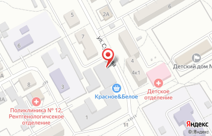 Парикмахерская в Барнауле на карте