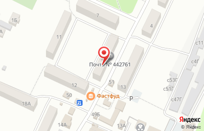 Почта России в Пензе на карте