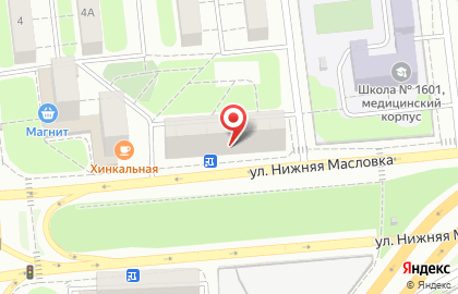 Ювелирно-реставрационная мастерская Храма Андрея Рублева в Савёловском районе на карте