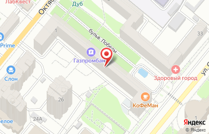 ОАО АБ Газпромбанк на карте