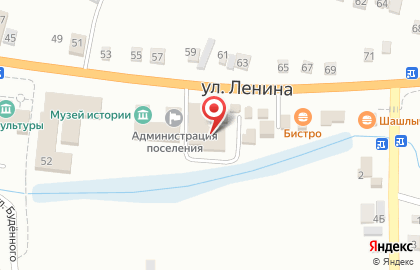 Радеж на улице Ленина на карте