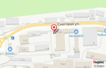 Сервис по предоставлению автомобилей в аренду Владпрокат в Первореченском районе на карте