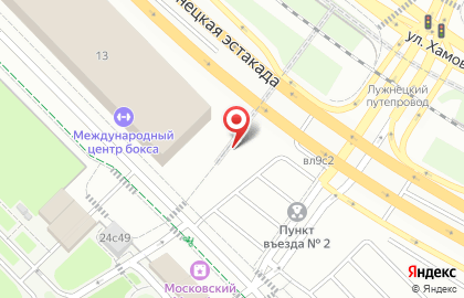 Магазин цветов на Новолужнецком проезде, 13 ст2 на карте