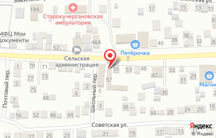 Продуктовый магазин Оазис на улице Ленина на карте