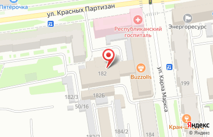 Салон Билайн на улице Карла Маркса на карте