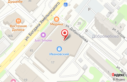 Банкомат на улице Богдана Хмельницкого на карте