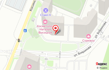 Продуктовый магазин в Москве на карте