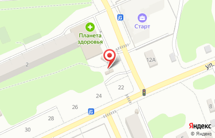 Продуктовый магазин в Перми на карте