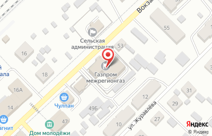 Автошкола Самарский областной учебный комбинат на Вокзальной улице на карте