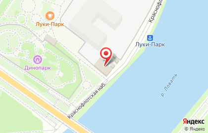Кафе Публика, кафе на Краснофлотской набережной на карте