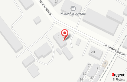 Производственная компания Витекс на улице Ломоносова на карте