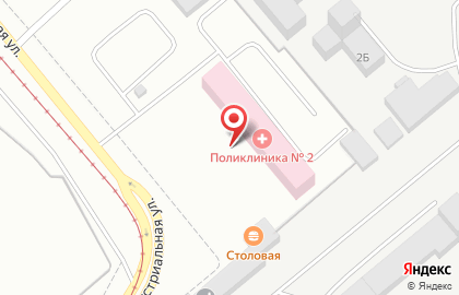 Городская поликлиника №2 Городская больница №4 на улице Металлургов на карте