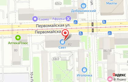 Торговая компания Laminate-home на Первомайской улице на карте