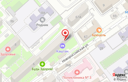 Кафе Кавказская пленница в Центральном районе на карте