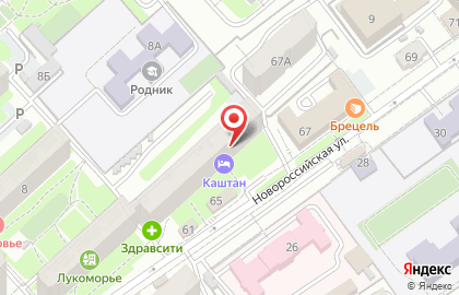 Кафе Кавказская пленница в Центральном районе на карте