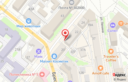Паллада на улице Максима Горького на карте