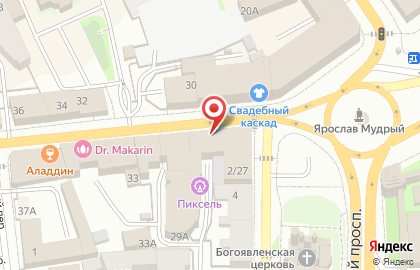 Специализированная алкогольная сеть Крепкие Традиции на Большой Октябрьской улице на карте