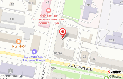 КИТ НЕДВИЖИМОСТЬ на улице Чайковского на карте
