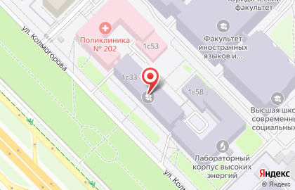 Московский государственный университет им. М.В. Ломоносова на Ленинских Горах, 1 стр 33 на карте
