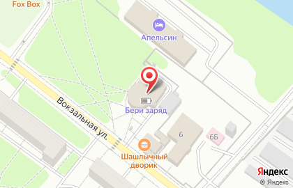 Ресторан Рай на Вокзальной улице в Фрязино на карте