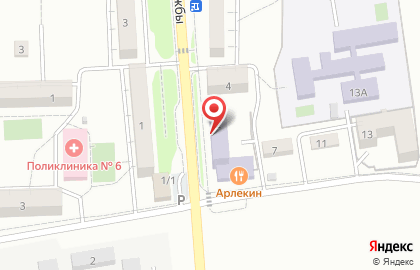 Luga Hostel на карте