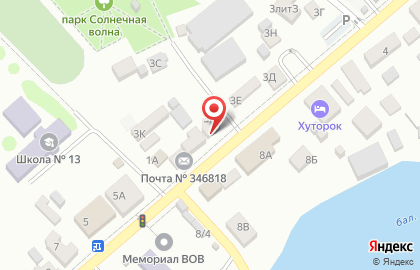 Мясной магазин в Ростове-на-Дону на карте
