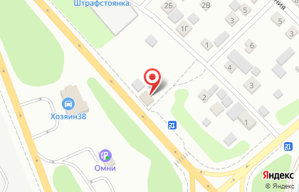 Автоцентр в Иркутске на карте