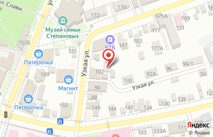 Центр слуха Радуга звуков на Узкой улице на карте