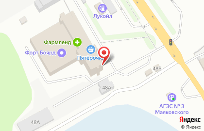 Караоке Такси на улице Маяковского на карте