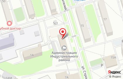Отдел образования по Индустриальному району Управления образования Администрации г. Ижевска на карте