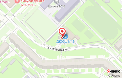 Бассейн Дюсш №2 на карте