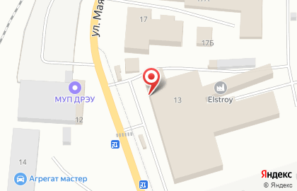 Оптовая фирма на улице Маяковского на карте