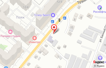Городская поликлиника №1, г. Энгельс на Трудовой улице на карте