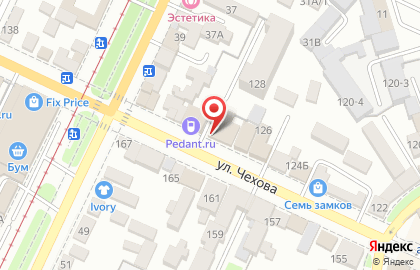 Сервисный центр Pedant.ru на улице Чехова, 130 на карте