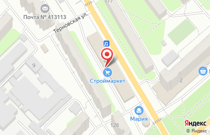 Магазин строительно-отделочных материалов Строймаркет на Степной улице на карте