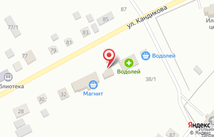 Фирменный продуктовый магазин Ирмень в Новосибирске на карте