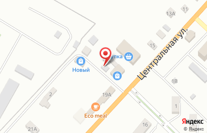 Мясной магазин Счастье есть на Центральной улице на карте