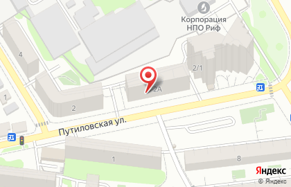 ООО Альфа-Авто на Путиловской улице на карте
