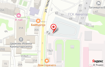 Автостоянка на Лечебной улице, 7А на карте