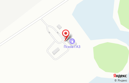 Псков Газ на карте