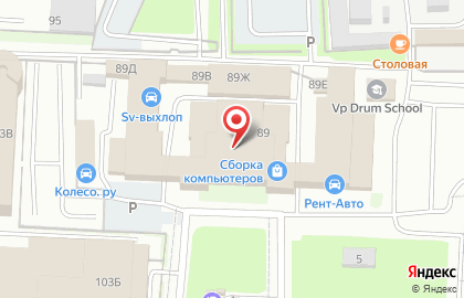 Компания по продаже контрактных автозапчастей ДостАвто в Приморском районе на карте