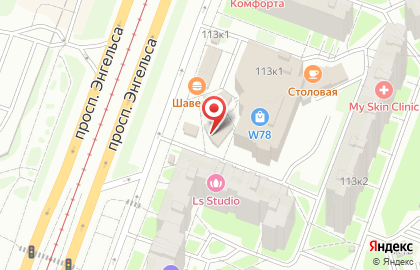 Магазин косметики, бижутерии и сумок на карте