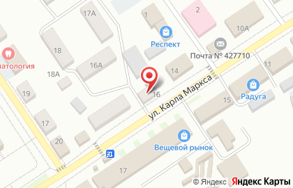 Салон-магазин МТС на улице Карла Маркса на карте