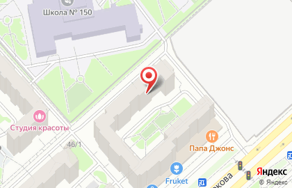 Образовательный центр Класс+ в Советском районе на карте